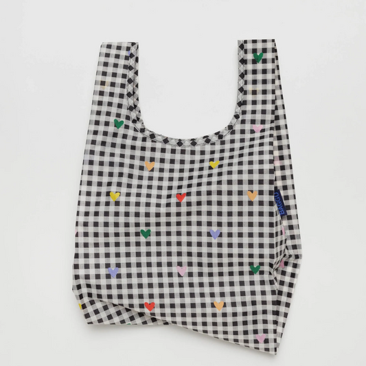 Baby Baggu - Gingham Hearts