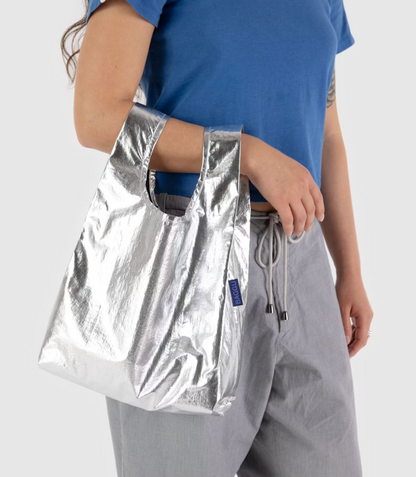 Baby Baggu - Silver Metallic