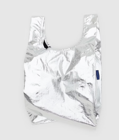 Baby Baggu - Silver Metallic